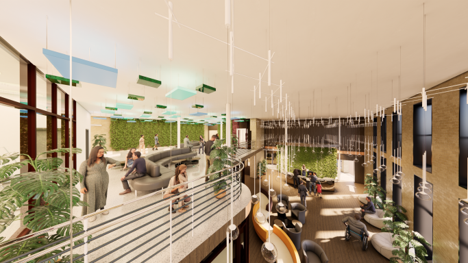 Harbor Suites - Lounge Harbor Suites - Commercial Micro-Unit Communal Spaces